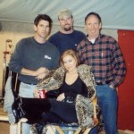 Rigging Carmen Electra on the TV series HOPE & FAITH